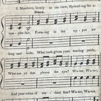Music to accompany "Water, Water, Pure Cold Water."