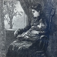 Young Mother and Babe illustration