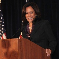 Kamala Harris Declaring Victory for Attorney General