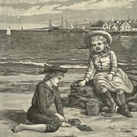 Alexander H. Seaverns (1856-1932) illustration of "A Hard-Shell Horse"