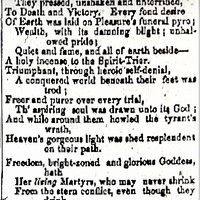 Freedom's Martyrs, from the Charter Oak