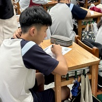 Students Working on Their Gratitude Cards