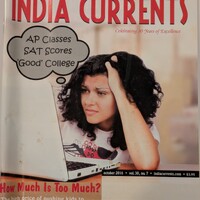 India Currents – “How Much Is Too Much?” (October 2016, Vol. 30, No. 7)