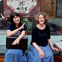 Susan and Li-Yan at Accupuncture