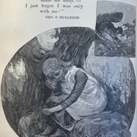 Two Illustrations on Second Page of "Only with Me"