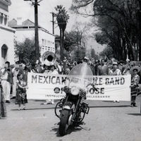 Mexican Juvenile Band of San José on North First Street in Downtown San José