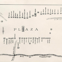 Plaza Map, Pueblo de San José, 1797