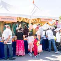 Community and Sponsor booths at Radio Zindagi events 