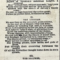 Newspaper Article on 1880 Memorial for Charles Calistus Burleigh
