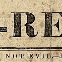 Masthead of The Non-Resistant Newspaper