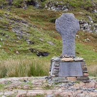 Stone Memorial for the Great Famine of 1849, County Mayo, Ireland