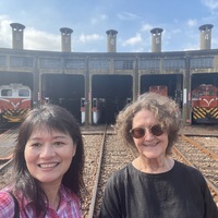 Li-Yan at the Train Yard