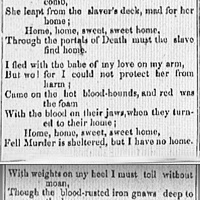 The Homeless, in the pages of The Charter Oak