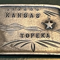 Kansas map stylized