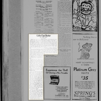 Ram Bagai featured in "Coffee Cup Chatter", 1934