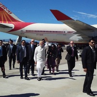 Prime Minister Narendra Modi Arriving in San Jose