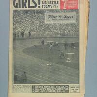 Maryleela Rao's fall at the Melbourne Olympics, 1956
