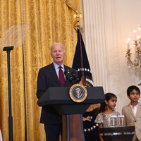 President Joe Biden at the White House Diwali Party